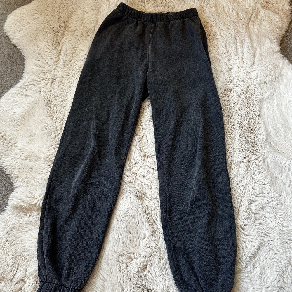 Dark Grey Brandy Melville Sweat Pants